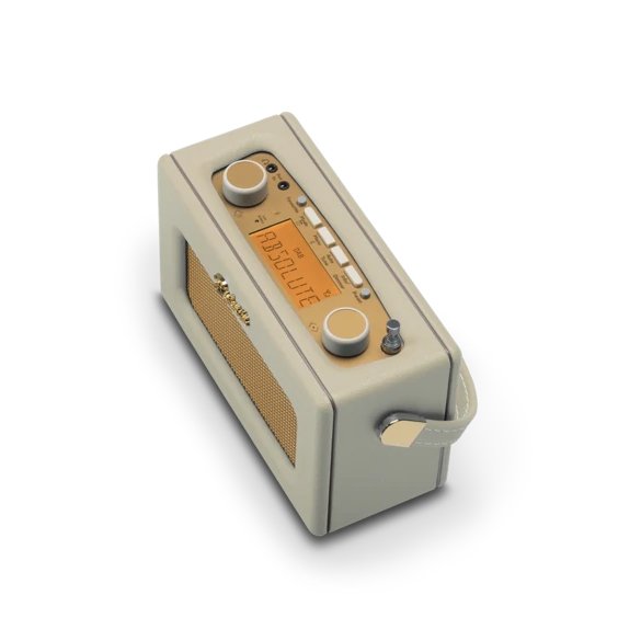 Roberts Revival Uno BT DAB DAB+ FM Radio with 2 alarms and line out in Pastel Cream Bluetooth Pastel Cream