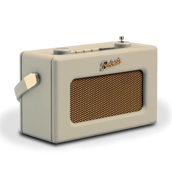 Roberts Revival Uno BT DAB DAB+ FM Radio with 2 alarms and line out in Pastel Cream Bluetooth Pastel Cream