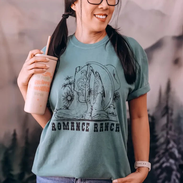 Romance Ranch Heavy Weight Tee - Shirt
