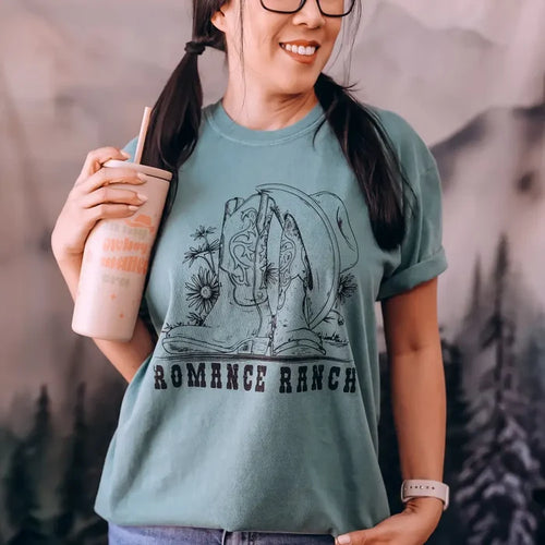 Romance Ranch Heavy Weight Tee - Shirt