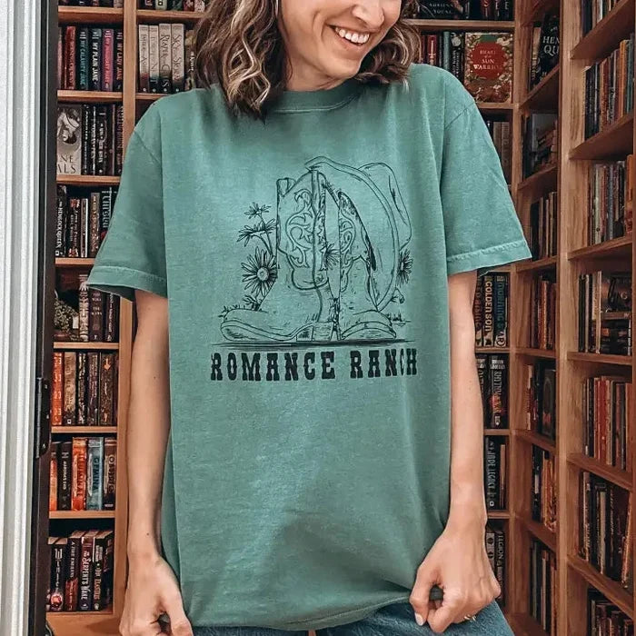 Romance Ranch Heavy Weight Tee Shirt