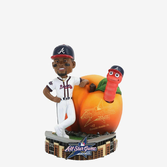 Ronald Acuna Jr. Atlanta Braves 2025 MLB All-Star Peach Dual MLB Bobblehead