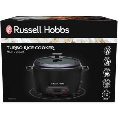 Russell Hobbs Turbo Rice Cooker Matte Black