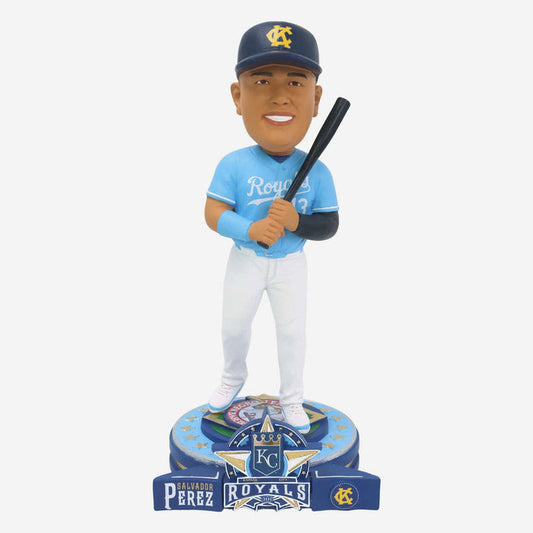 Salvador Perez Kansas City Royals Salute To The Negro Leagues Game MLB Bobblehead