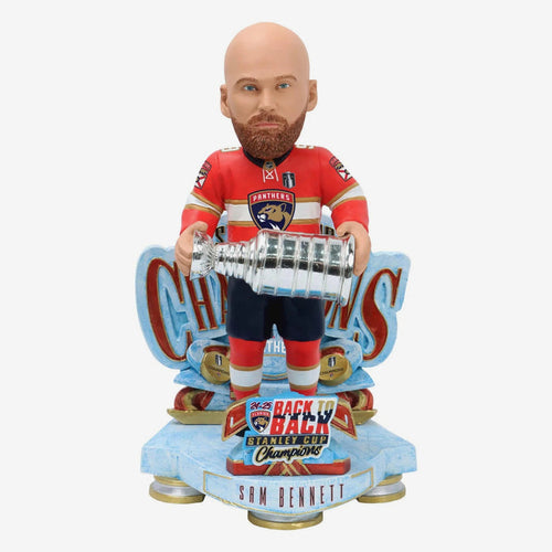 Sam Bennett Florida Panthers 2025 Stanley Cup Champions Celebration NHL Bobblehead