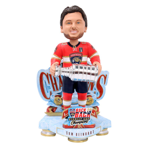 Sam Reinhart Florida Panthers 2025 Stanley Cup Champions Celebration NHL Bobblehead