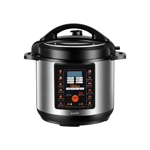 SNK-PC8S / SAMIX PRESSURE COOKER 8 L 220-240 V  1350 W Black&steel 8 L / 1350 WATT / Black&steel
