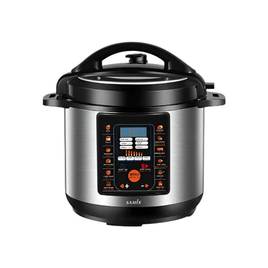 SNK-PC8S / SAMIX PRESSURE COOKER 8 L 220-240 V  1350 W Black&steel 8 L / 1350 WATT / Black&steel