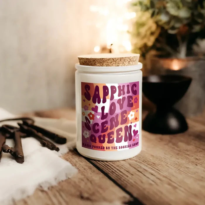 Sapphic Love Scene Queen Candle 12 OZ Candles