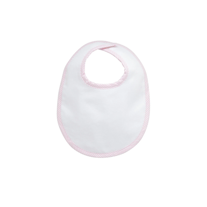 Seersucker Stripe Basic Bib