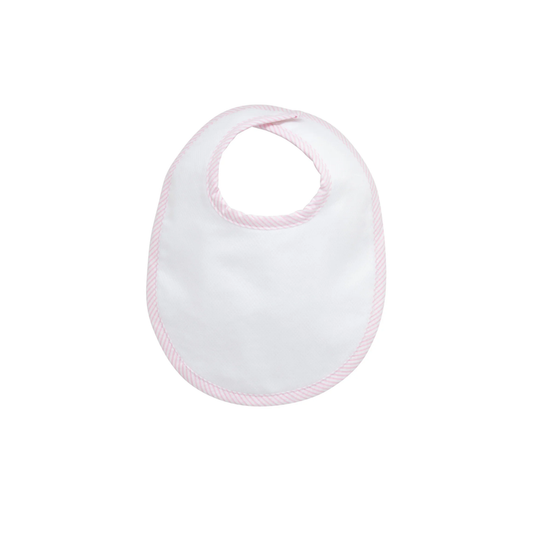 Seersucker Stripe Basic Bib