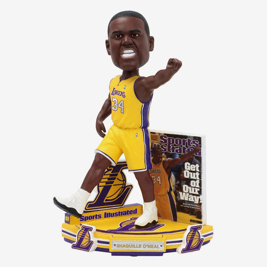 Shaquille O'Neal Los Angeles Lakers Sports Illustrated Cover NBA Bobblehead