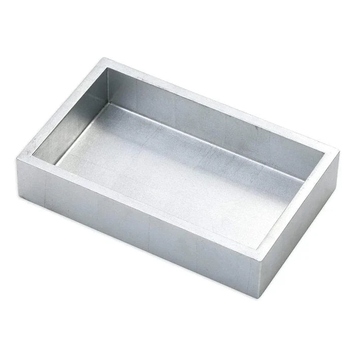 Silver Lacquer Napkin Holders