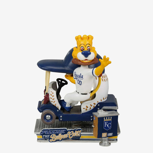 Sluggerrr Kansas City Royals Bullpen Cart MLB Bobblehead