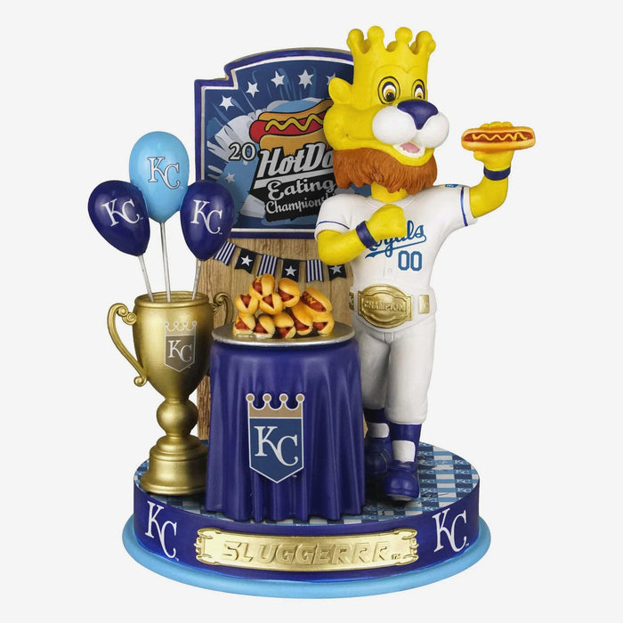 Sluggerrr Kansas City Royals Hot Dog Eating Contest MLB Bobblehead