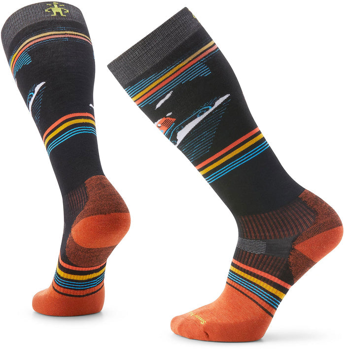 Smartwool Snowboard Targeted Cushion Piste Machine OTC Sock