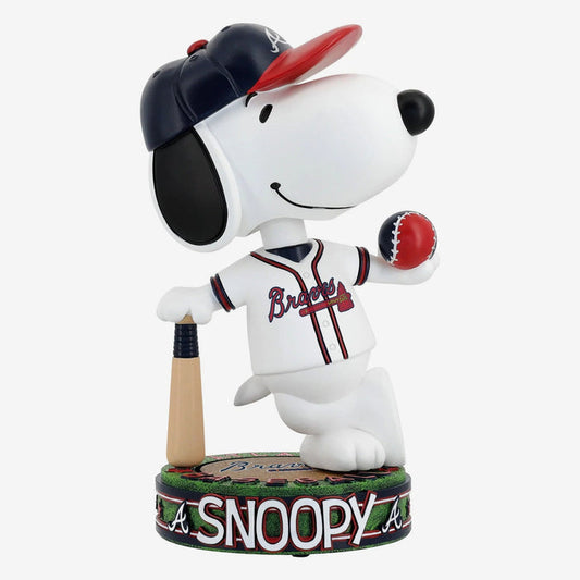 Snoopy Atlanta Braves 2025 Peanuts Bighead MLB Bobblehead