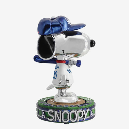 Snoopy Los Angeles Dodgers 2025 Peanuts Electroplated MLB Bobblehead