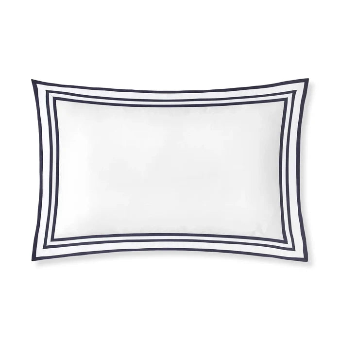 Sonata-White-midnight-Sham pillowcase on a white background