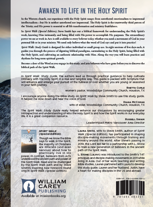 Spirit Walk: Study Guide - MissionBooks.org