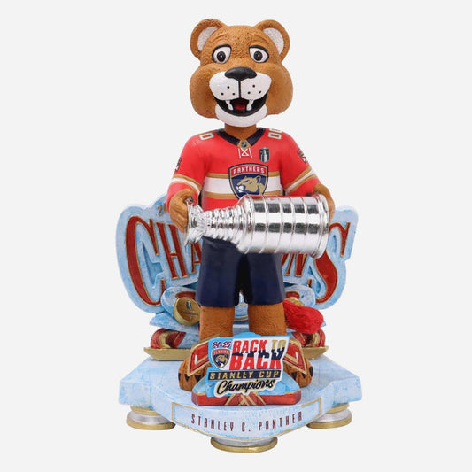 Stanley C. Panther Florida Panthers 2025 Stanley Cup Champions Celebration NHL Bobblehead