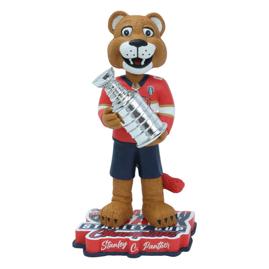 Stanley C. Panther Florida Panthers Back To Back Stanley Cup Champions NHL Bobblehead