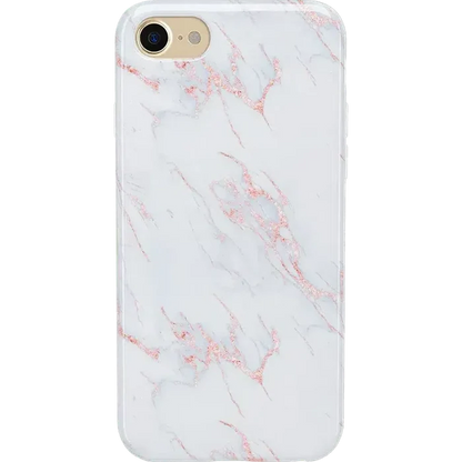 Subtle Blush | White and Pink Marble Case iPhone Case get.casely Classic iPhone 6/7/8