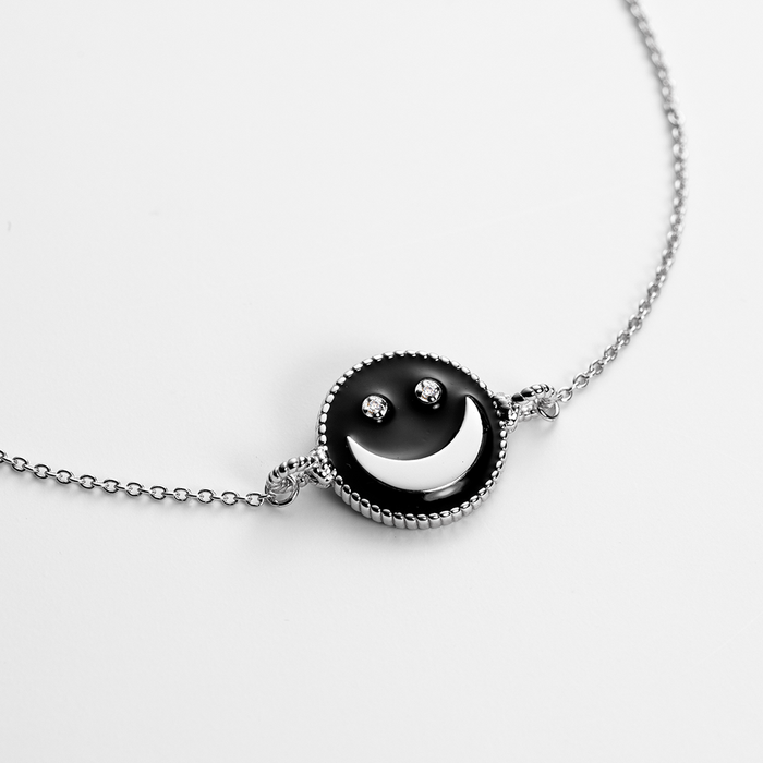 SuMoS Armkette Silber night black