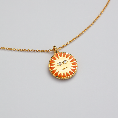 SuMoS Halskette Gold bright orange