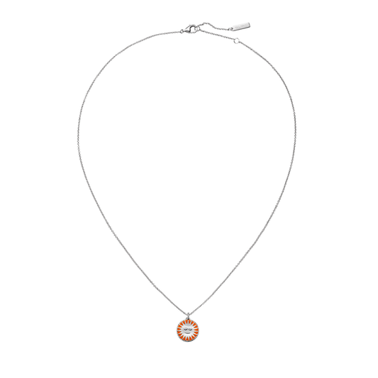 SuMoS Halskette Silber bright orange
