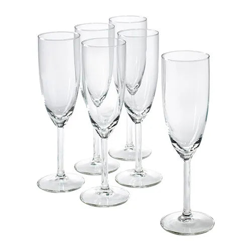 Svalka Champagne Flute Glass 210ml x 6