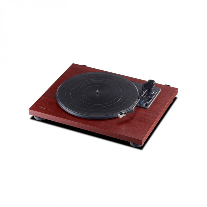 TEAC TN-180BT Bluetooth 3-speed Analog Turntable with Phono EQ In Cherry Cherry