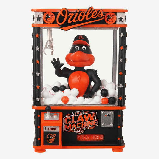 The Oriole Bird Baltimore Orioles Claw Machine MLB Bobblehead