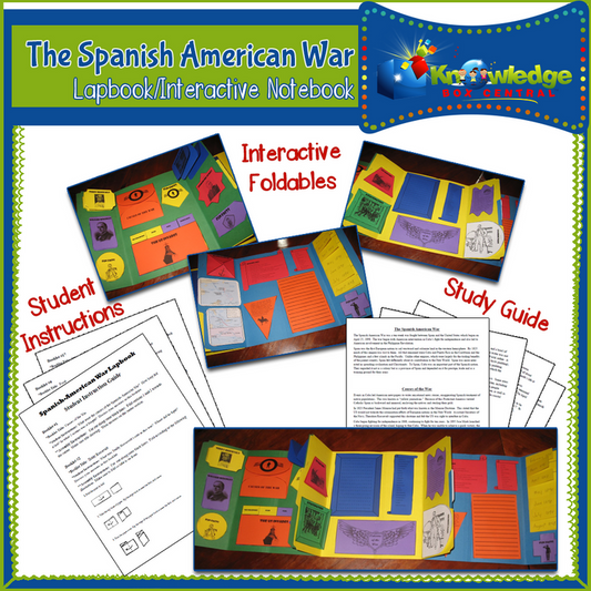 The Spanish American War Lapbook