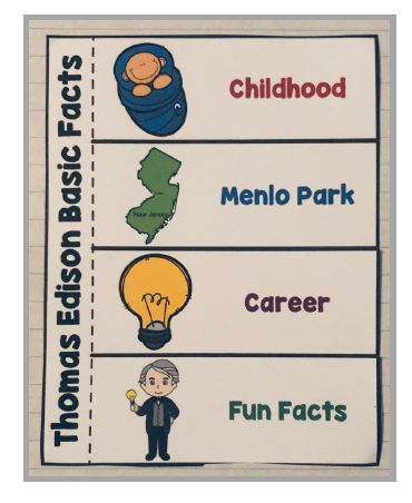 Thomas Edison Lapbook