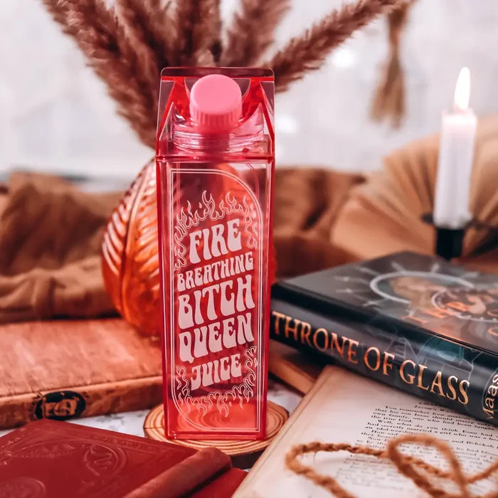Throne of Glass Inspired Juice Carton Drinkware