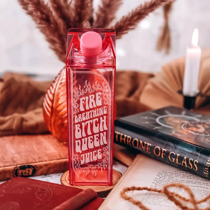 Throne of Glass Inspired Juice Carton Drinkware