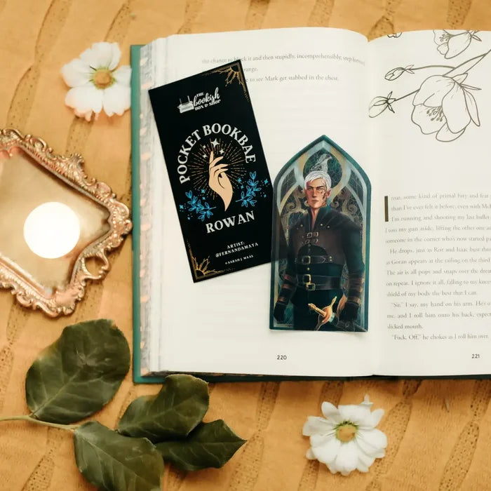 Throne of Glass Inspired: Rowan Pocket Bookbae Bookmarks