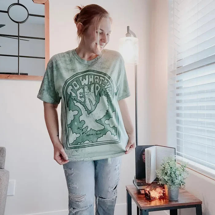 Throne of Glass Inspired: To Whatever End Heavy Weight Tee Shirt