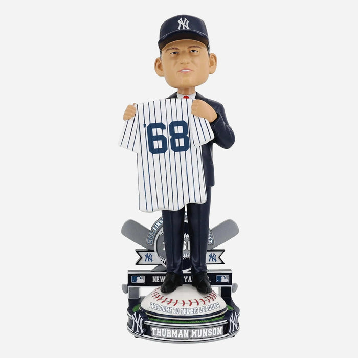 Thurman Munson New York Yankees 1968 MLB Draft Pick MLB Bobblehead