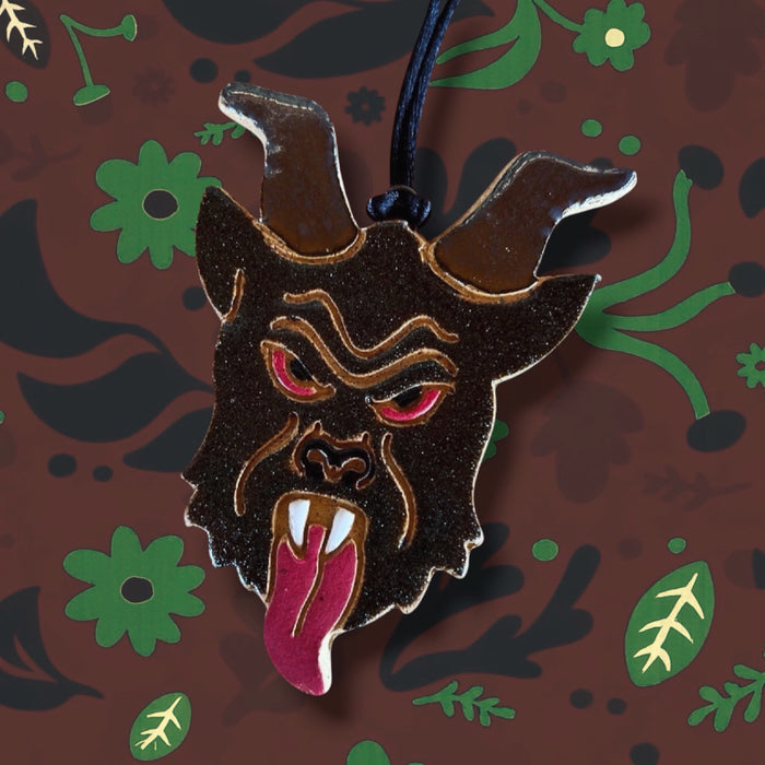 Tough Kitty Handmade Krampus Ornament 1 unit - Limited Stock (October 2026-Wishlist Now)