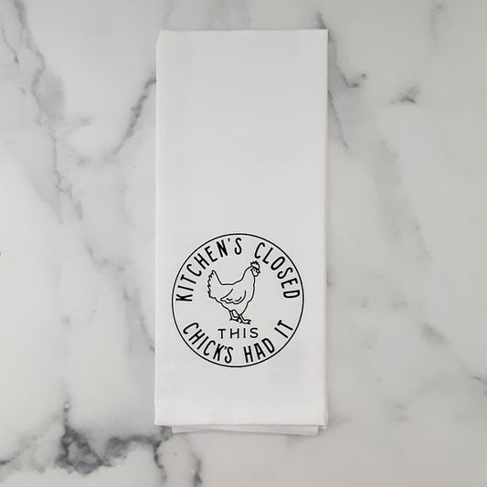 Towel Kitchen's Closed Floursack