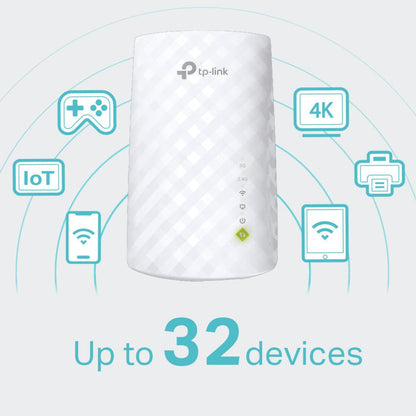 TP-Link AC750 WiFi Range Extender - White | RE200 (6890743595196)