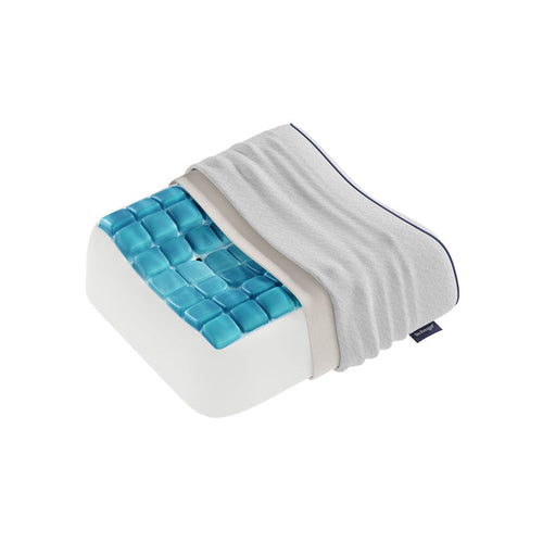 Technogel_Travel_Anatomic_half covered on a white background