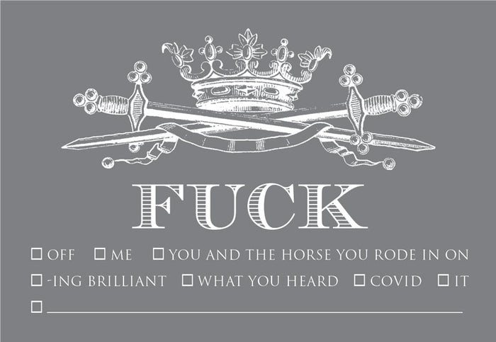 Trio of Fuck Calling Cards