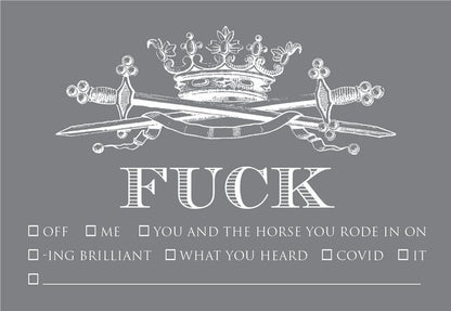 Trio of Fuck Calling Cards