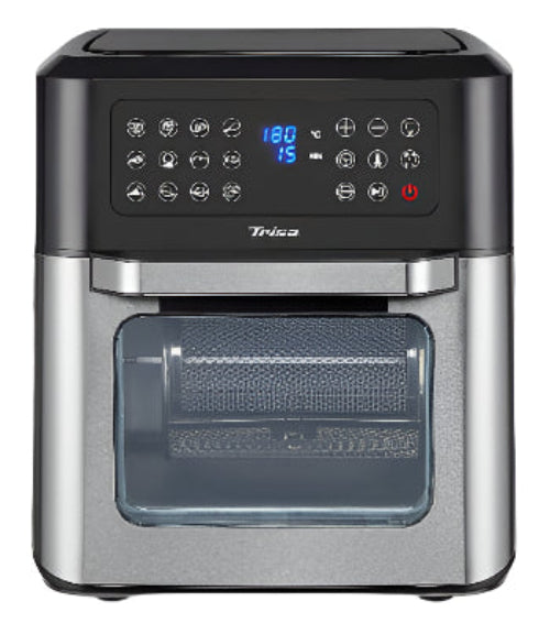Trisa air fryer on a white background