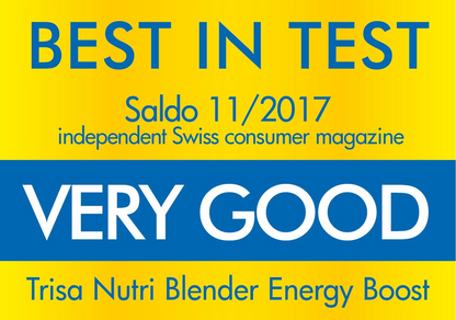 Trisa Nutri Blender, Energy Boost, 400Ml, 1000Watts, Black