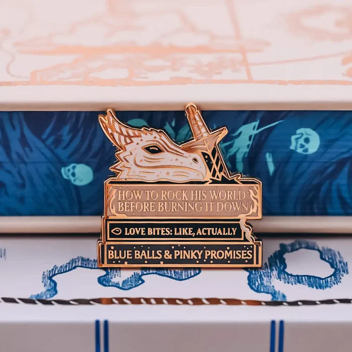 Tumescent Tomes Inspired Cabinet of Curiosities The Book of Azrael Inspired Enamel Pin (rare) Enamel Pins