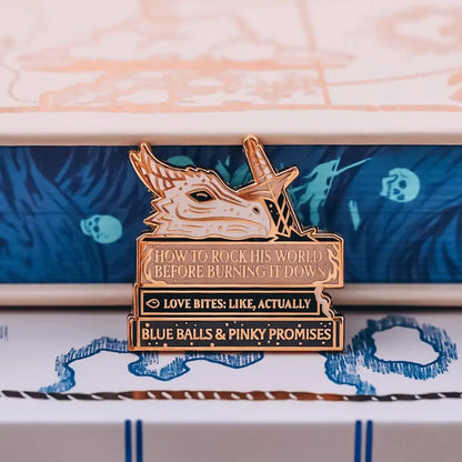 Tumescent Tomes Inspired Cabinet of Curiosities The Book of Azrael Inspired Enamel Pin (rare) Enamel Pins